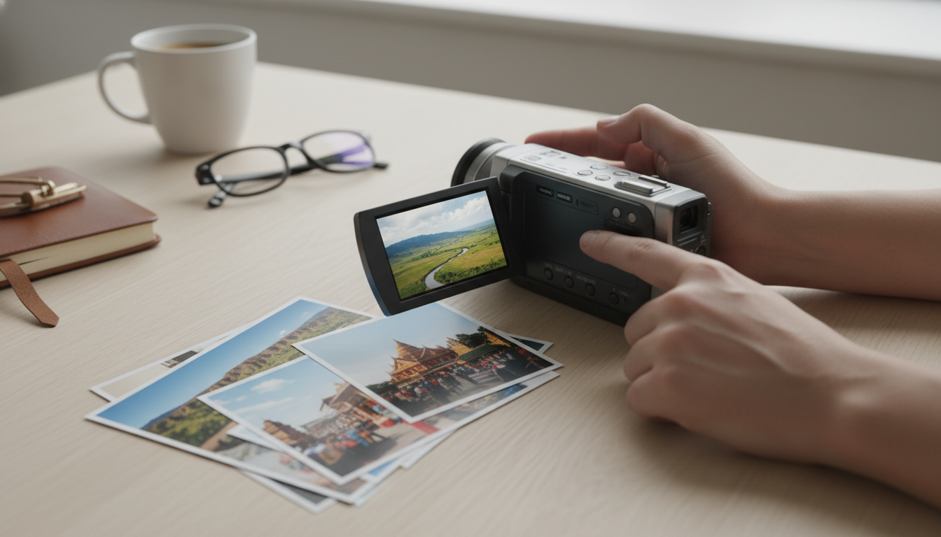 Taking Still Photos With a Digital Camcorder: What to Expect
