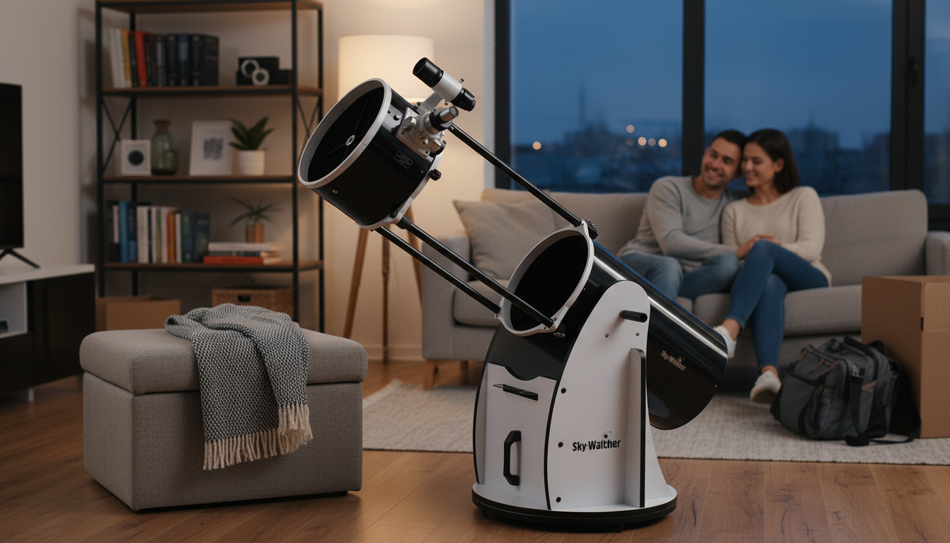 10-Inch Collapsible Dobsonian: Big Views, Easier Storage
