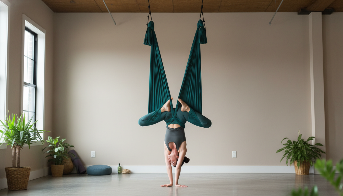 Aerial Yoga Hammock Guide: Setup, Safety, Beginner Flow