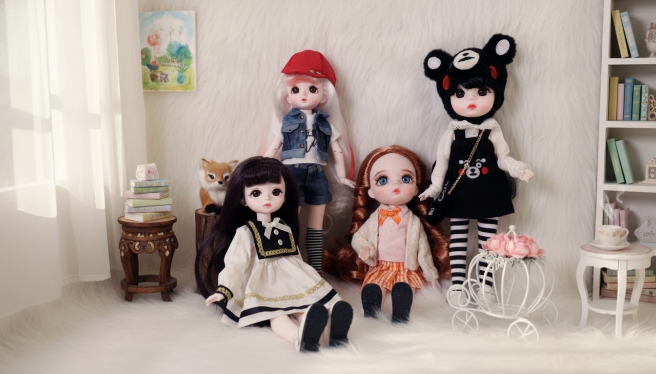Little Angel 28cm Mechanical-Jointed Fashion Doll Guide