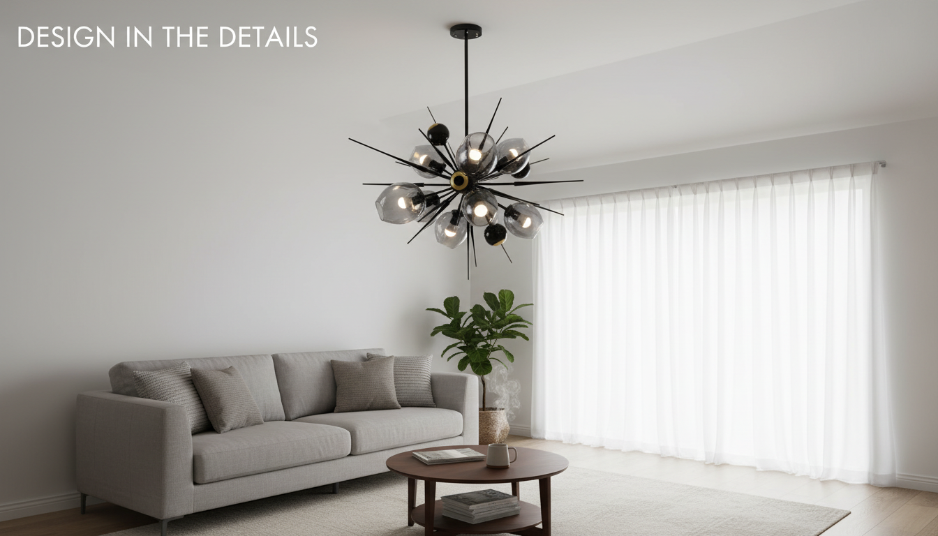 Magic Bean Pendant Lamp: Luxury Sculptural Glow