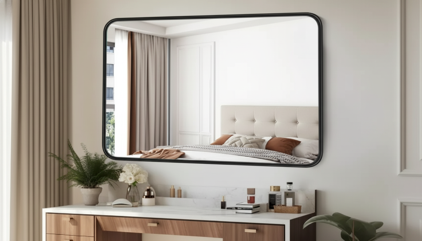 Rectangular Wall Mirror Guide: Placement, Size & Care