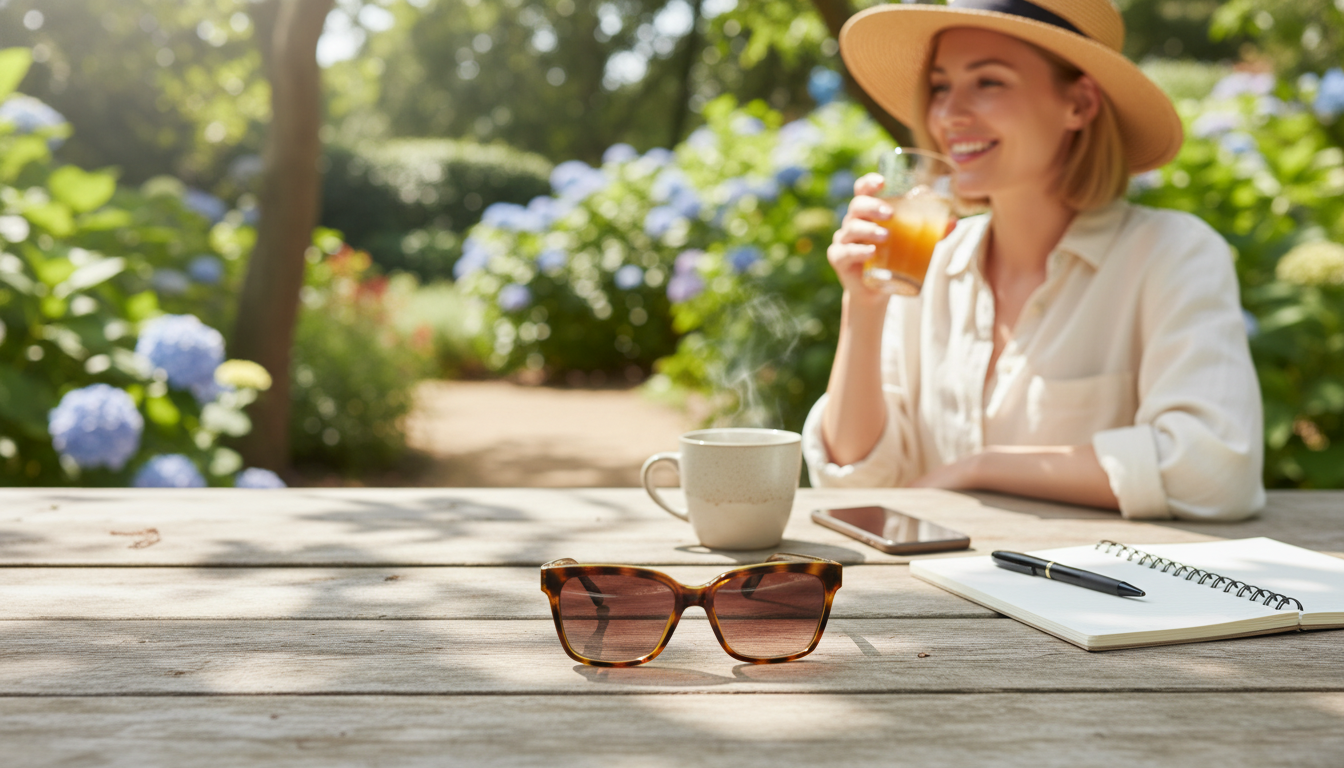 Think Women’s Brown Sunglasses: Trendy UV400 Protection