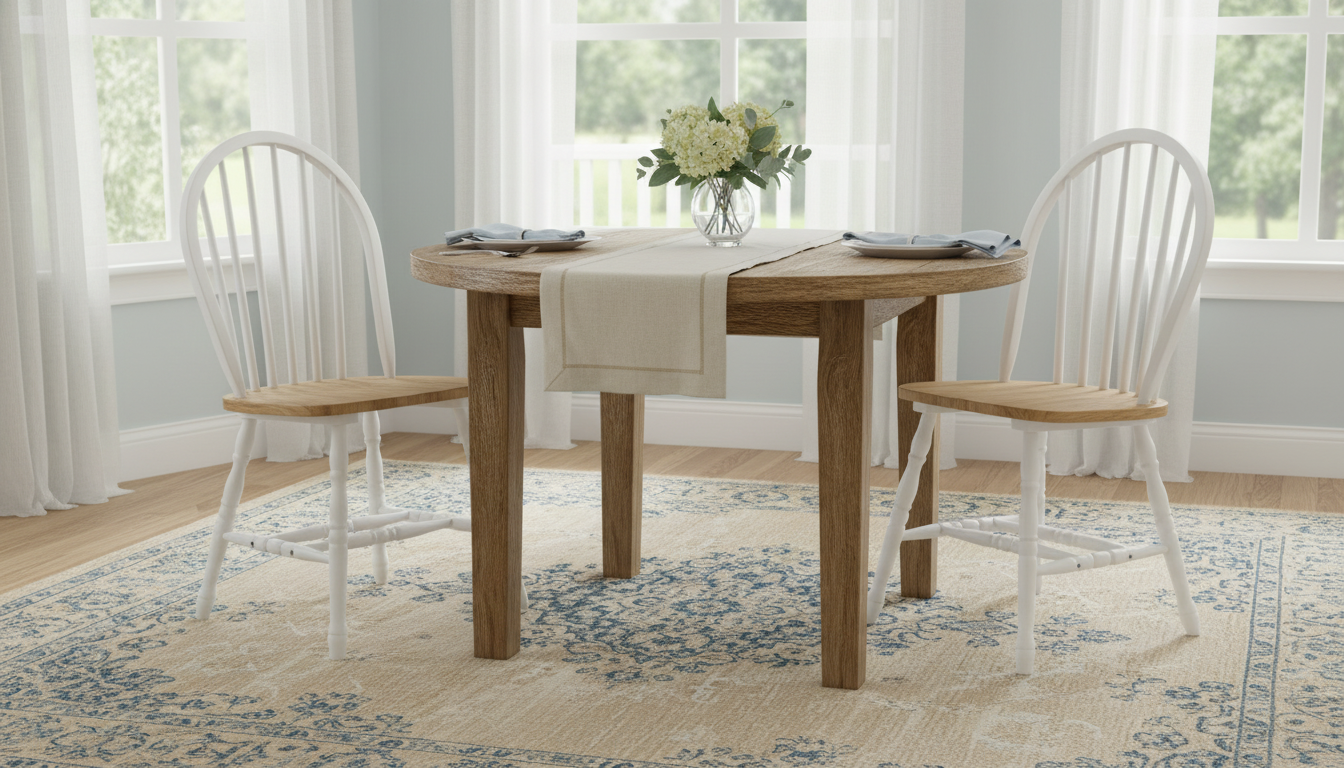 White & Oak Solid Wood Dining Chairs: Style, Fit, Care