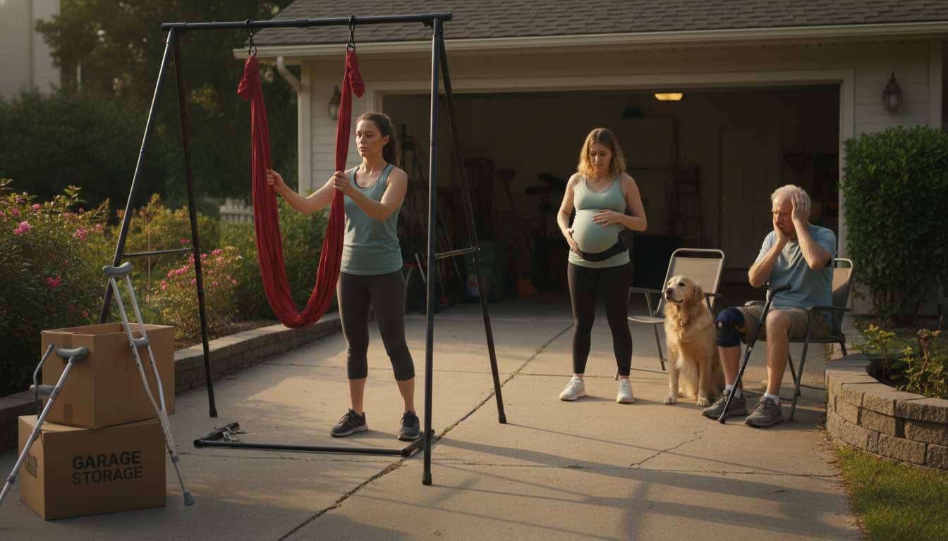 Aerial Yoga Contraindications: Who Should Avoid It?