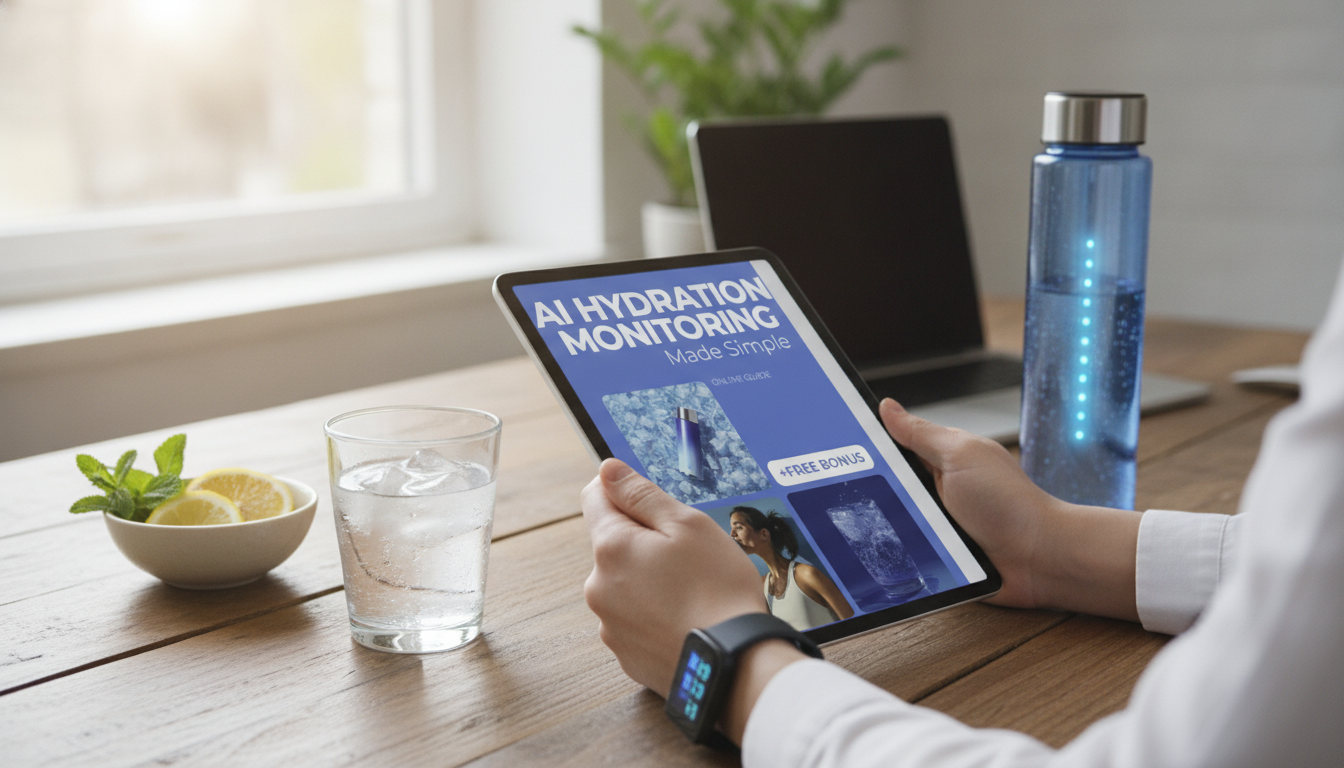 AI Hydration Monitoring: Simple Smart Daily Hydration