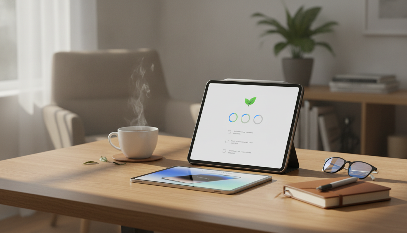 Digital Mindfulness Checklist for Focused, Productive Days