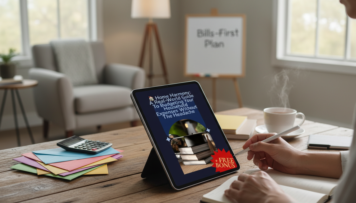 Home Harmony Budget: Bills-First Plan in 10 Minutes a Week