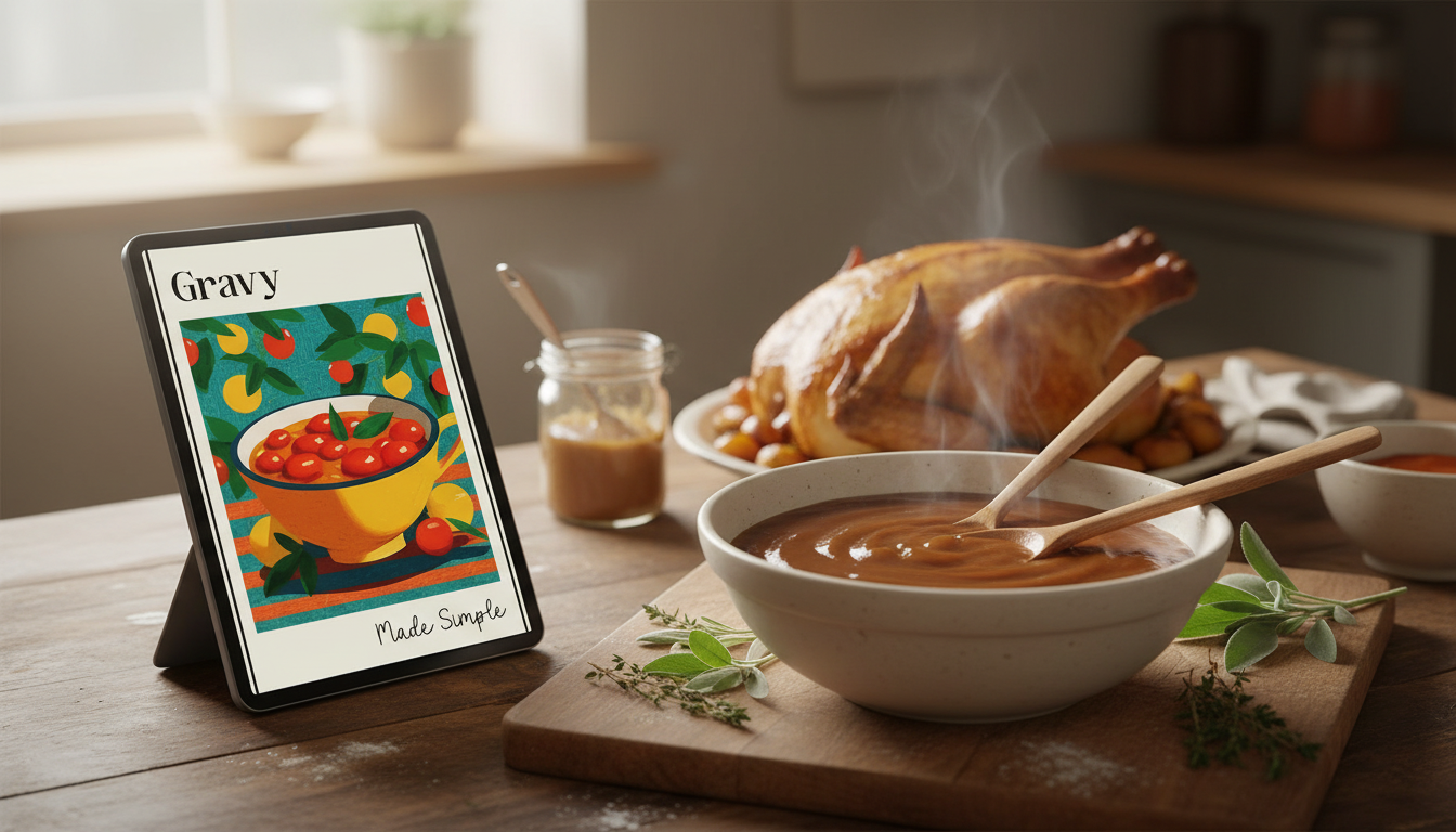 Homemade Gravy Made Simple: Smooth Results Every Time
