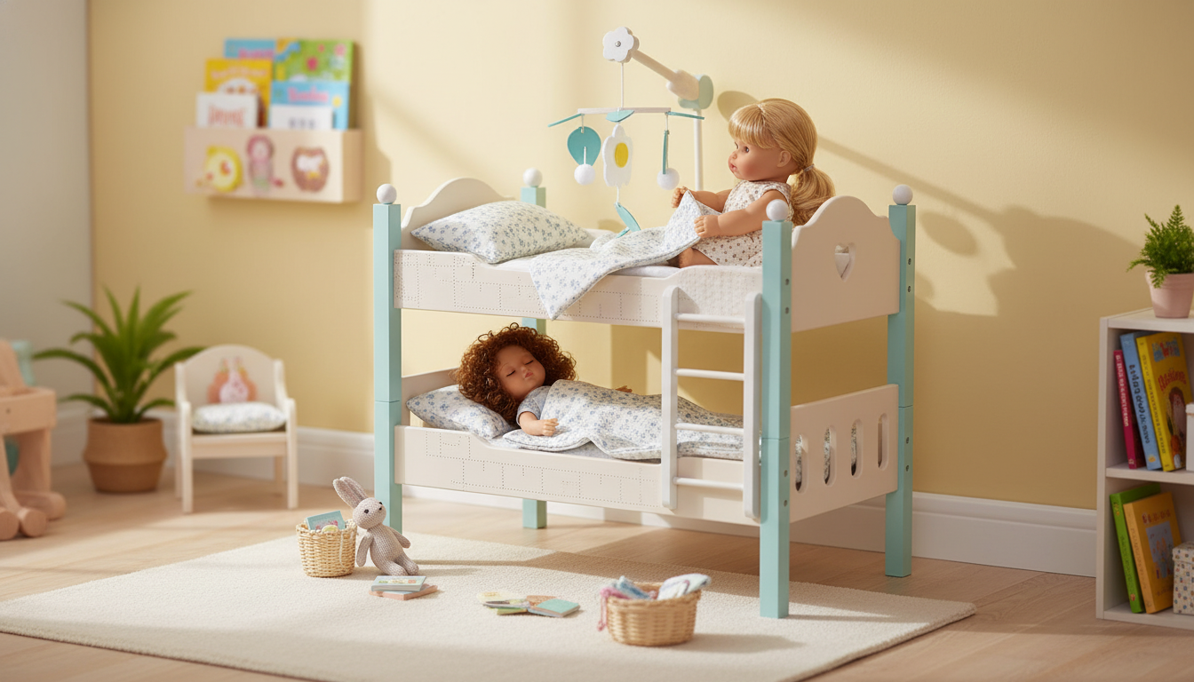 Picket Doll Bunk Mattress: Fit & Care for 18-Inch Dolls