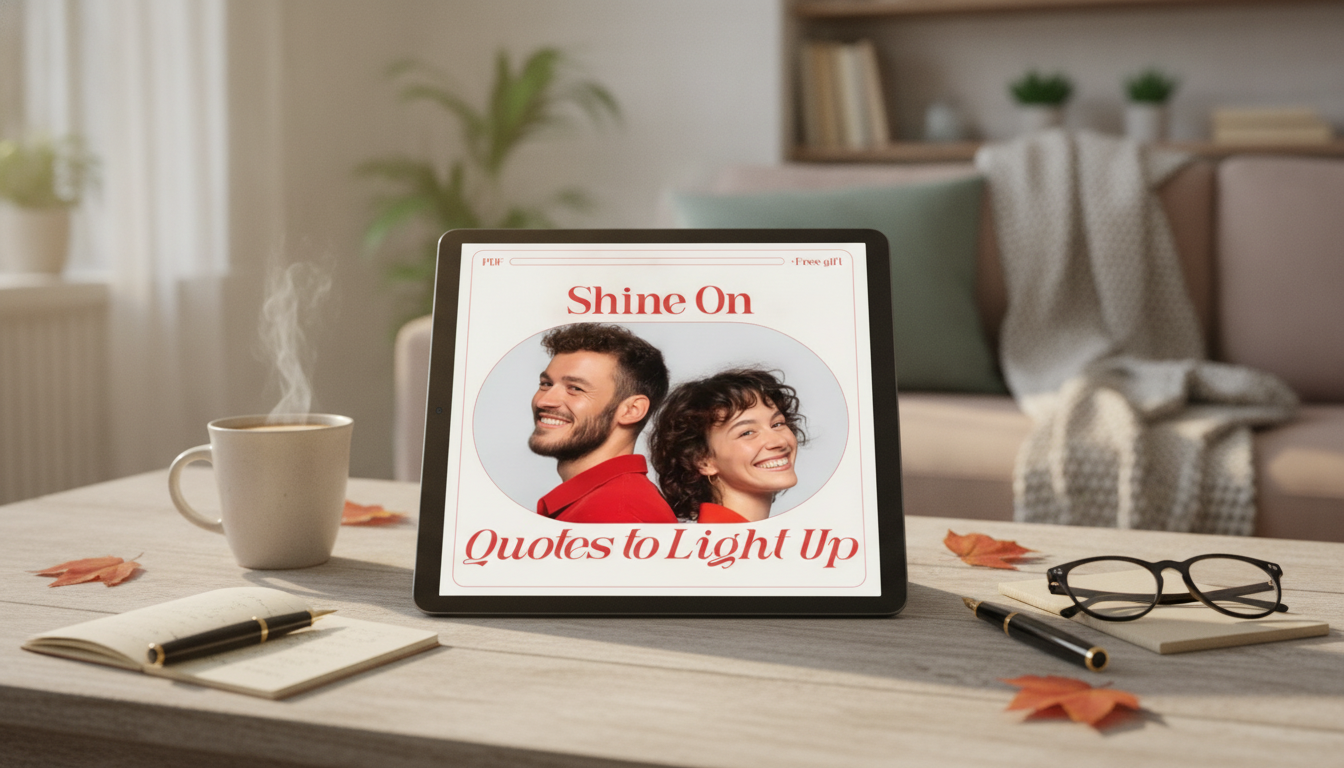 Shine On: Timeless Uplifting Quotes for Daily Resets
