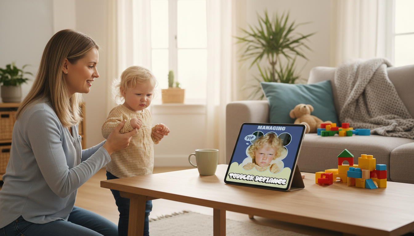 Toddler Defiance: Calm Boundaries, Choices, and Scripts