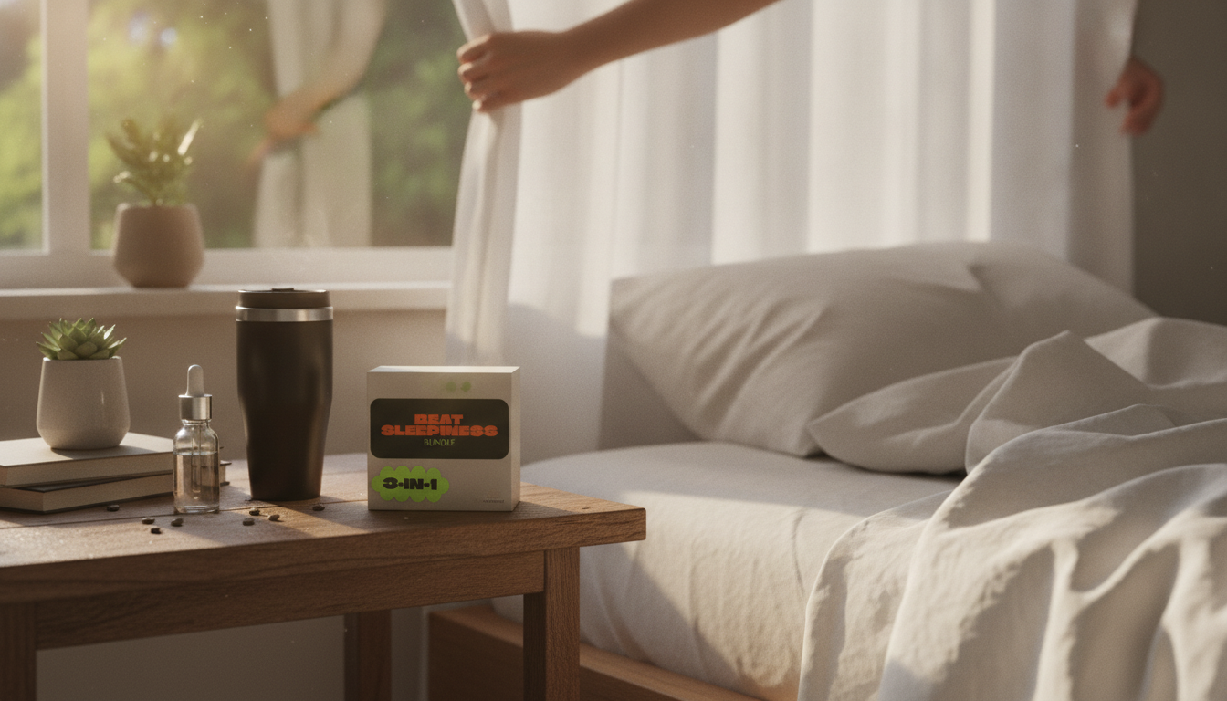 Wakeful Energy Kit: 3-Step Routine to Beat Sleepiness