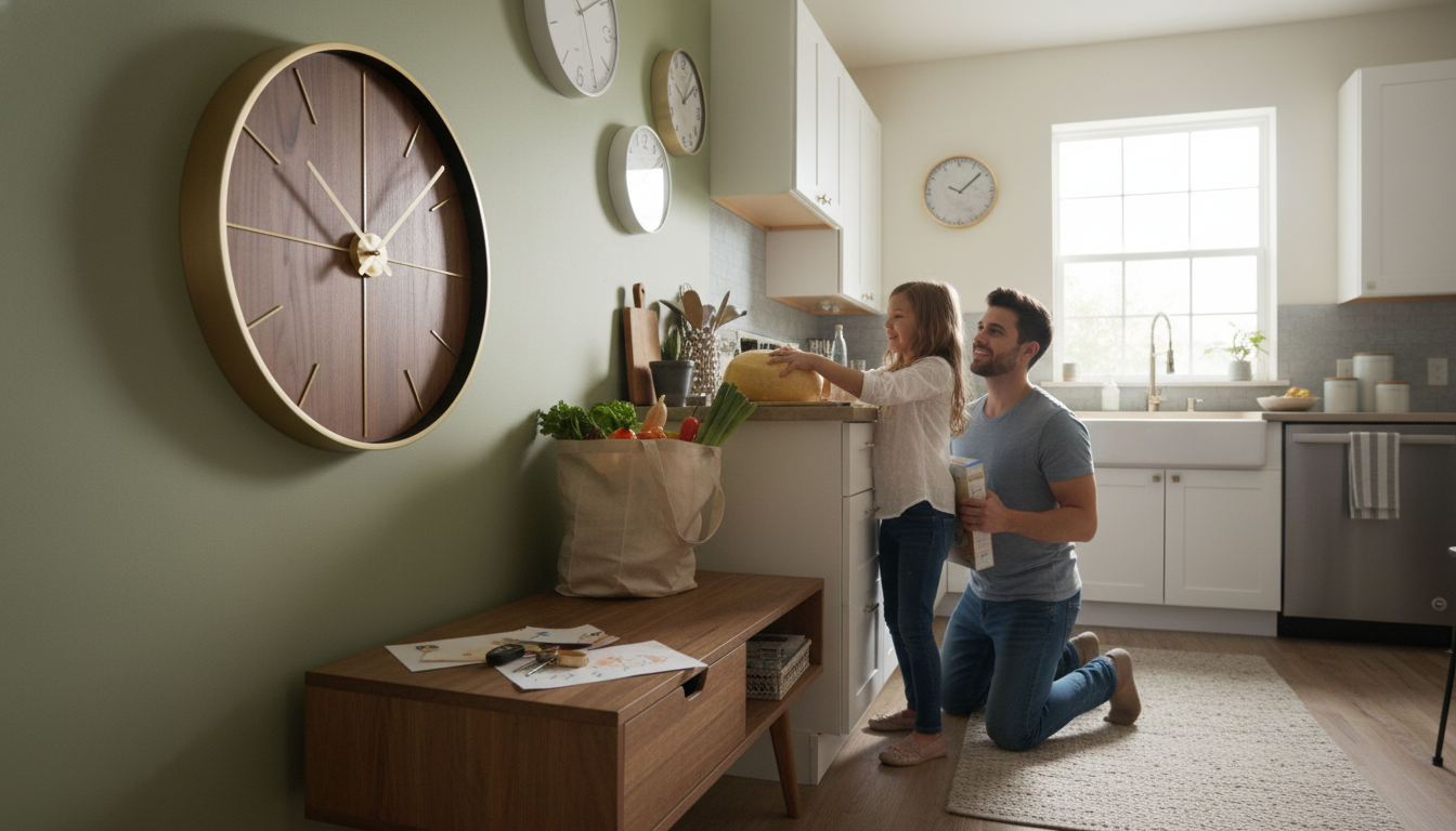 Wall Clock Size Guide: Fit the Perfect Clock to Your Wall