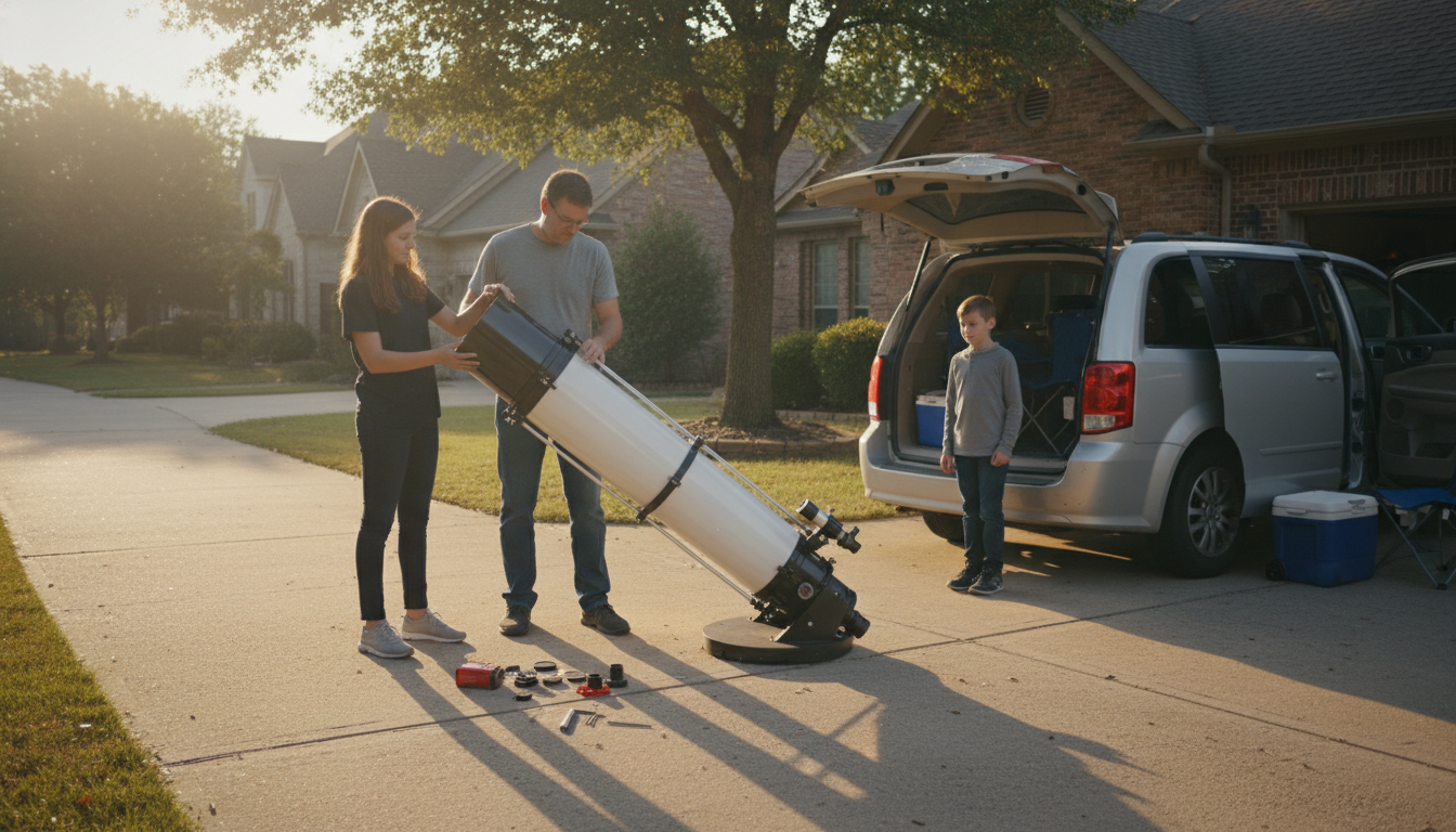 Collimate a 10-Inch Collapsible Dobsonian in 6 Steps