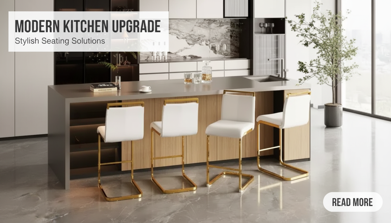 Ideal Spacing Between Bar Stools on a Kitchen Island