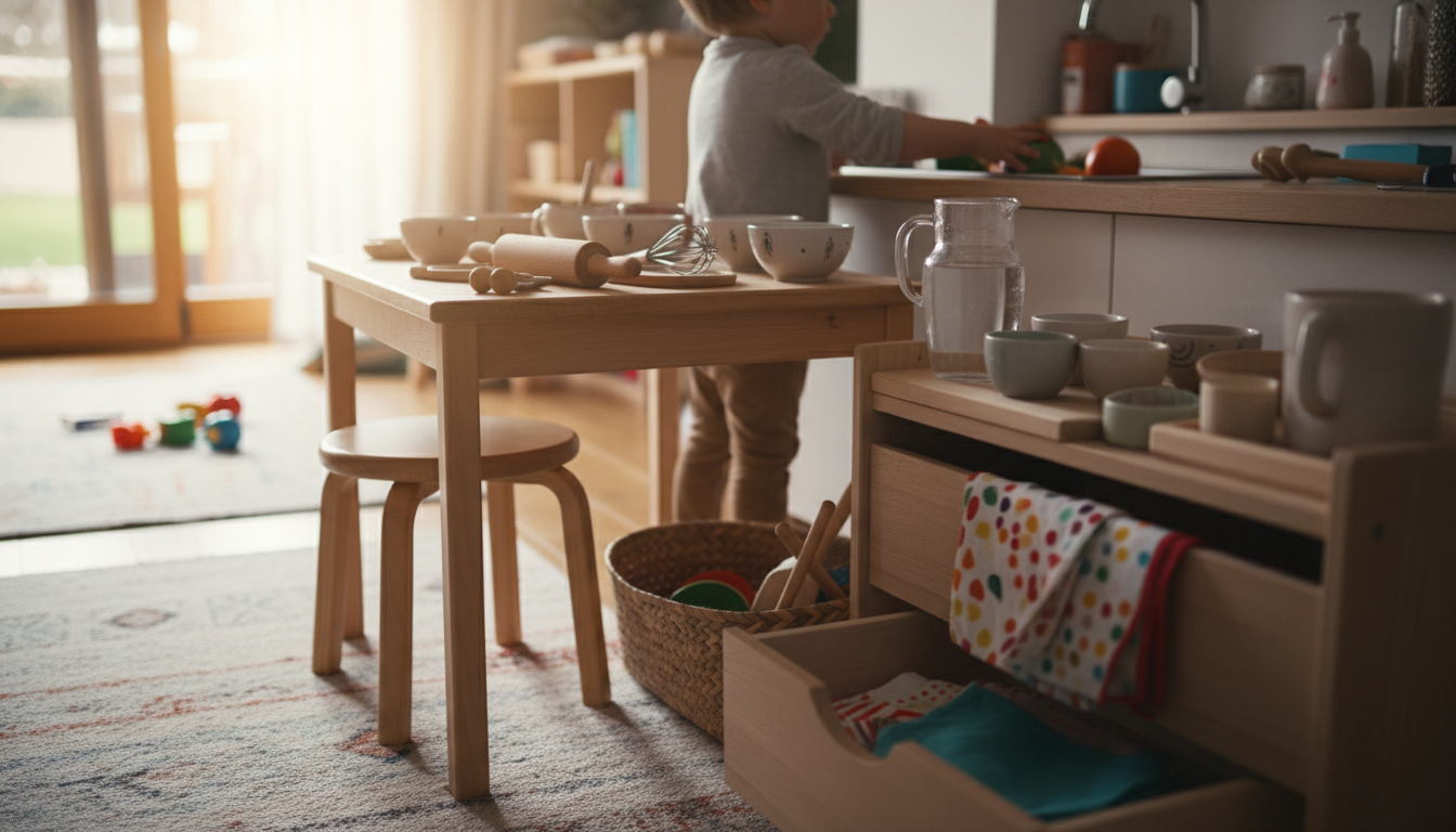 Montessori Kitchen Setup: A Simple Guide for Parents