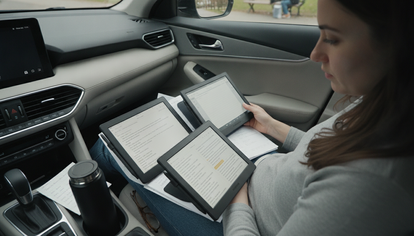 Compare E-Readers for Note-Taking: Key Features