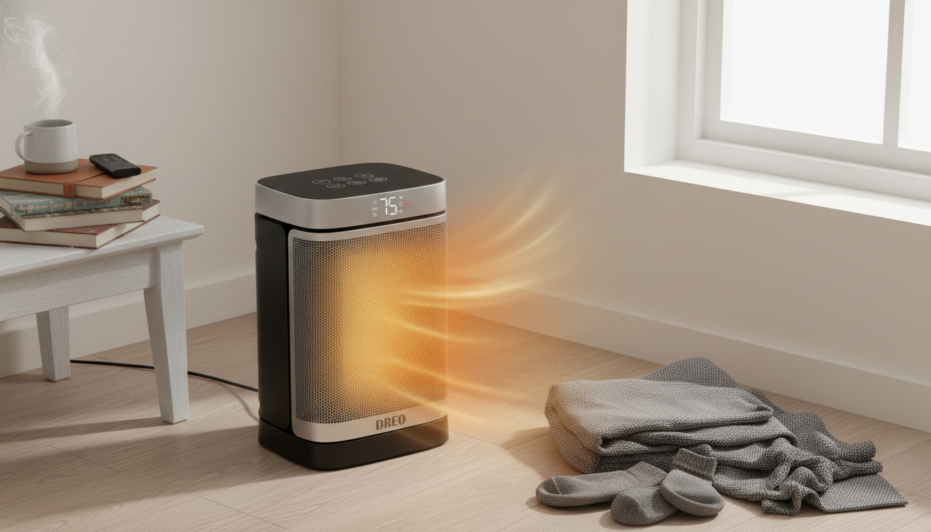 1500W Oscillating Space Heater: Best Room Size