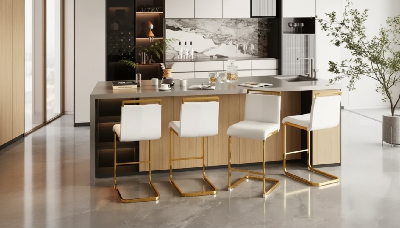 Best Bar Stool Seat Height for a 36-Inch Island