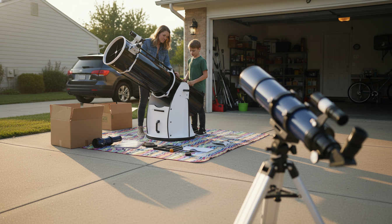 Best Beginner Telescope Size: 6–8 Inch Sweet Spot