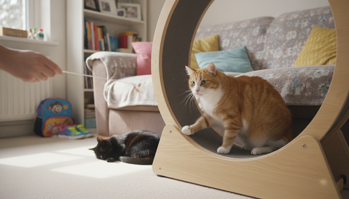 Exercise Wheels for Overweight Cats: Safe Tips