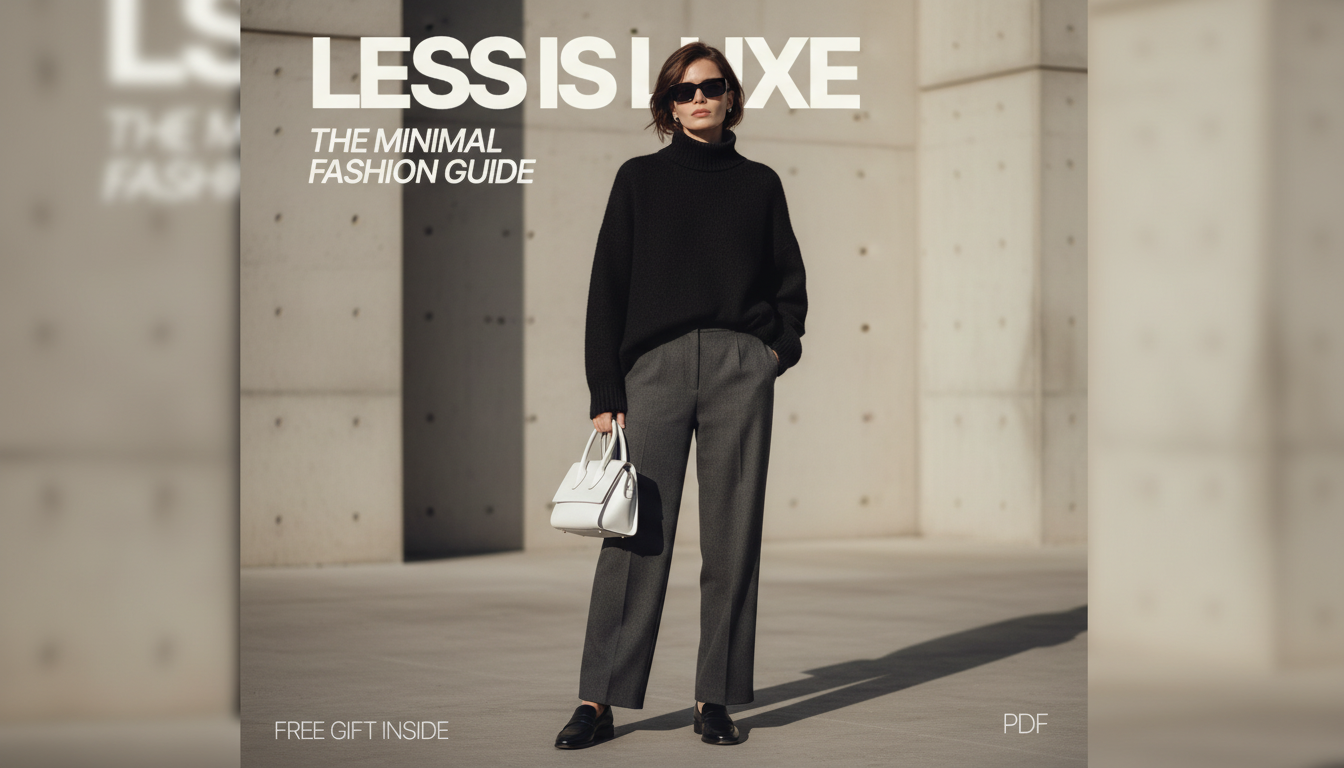 Less Is Luxe: Minimal Wardrobe Formulas That Look Expensive
