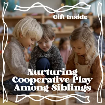 Cooperative Sibling Play: Scripts to Reduce Rivalry